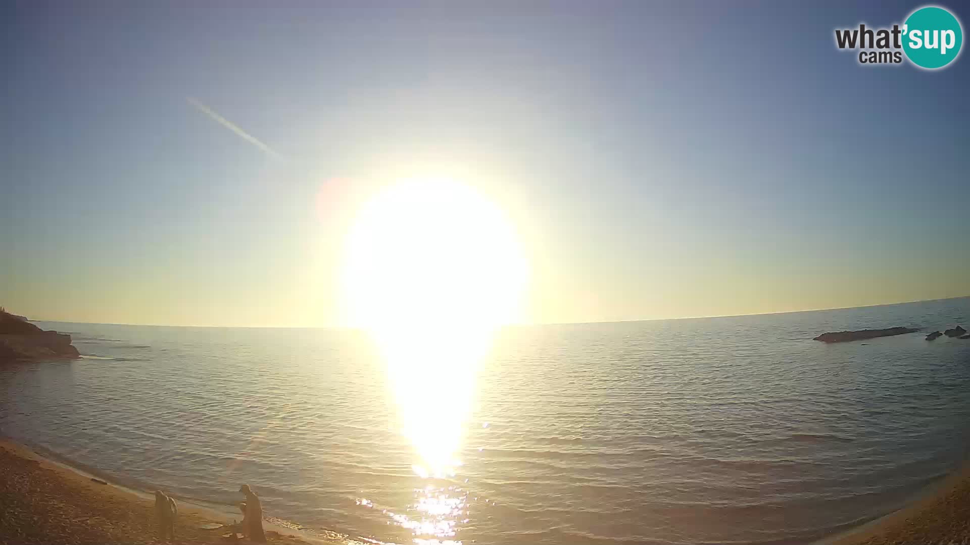 Lu Bagnu webcam en direct Plage d’Ampurias – Castelsardo – Sardaigne – Italie