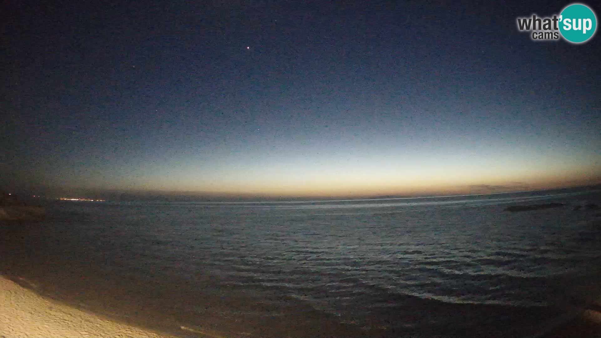 Lu Bagnu spletna kamera v živo Plaža Ampurias – Castelsardo – Sardinija – Italija