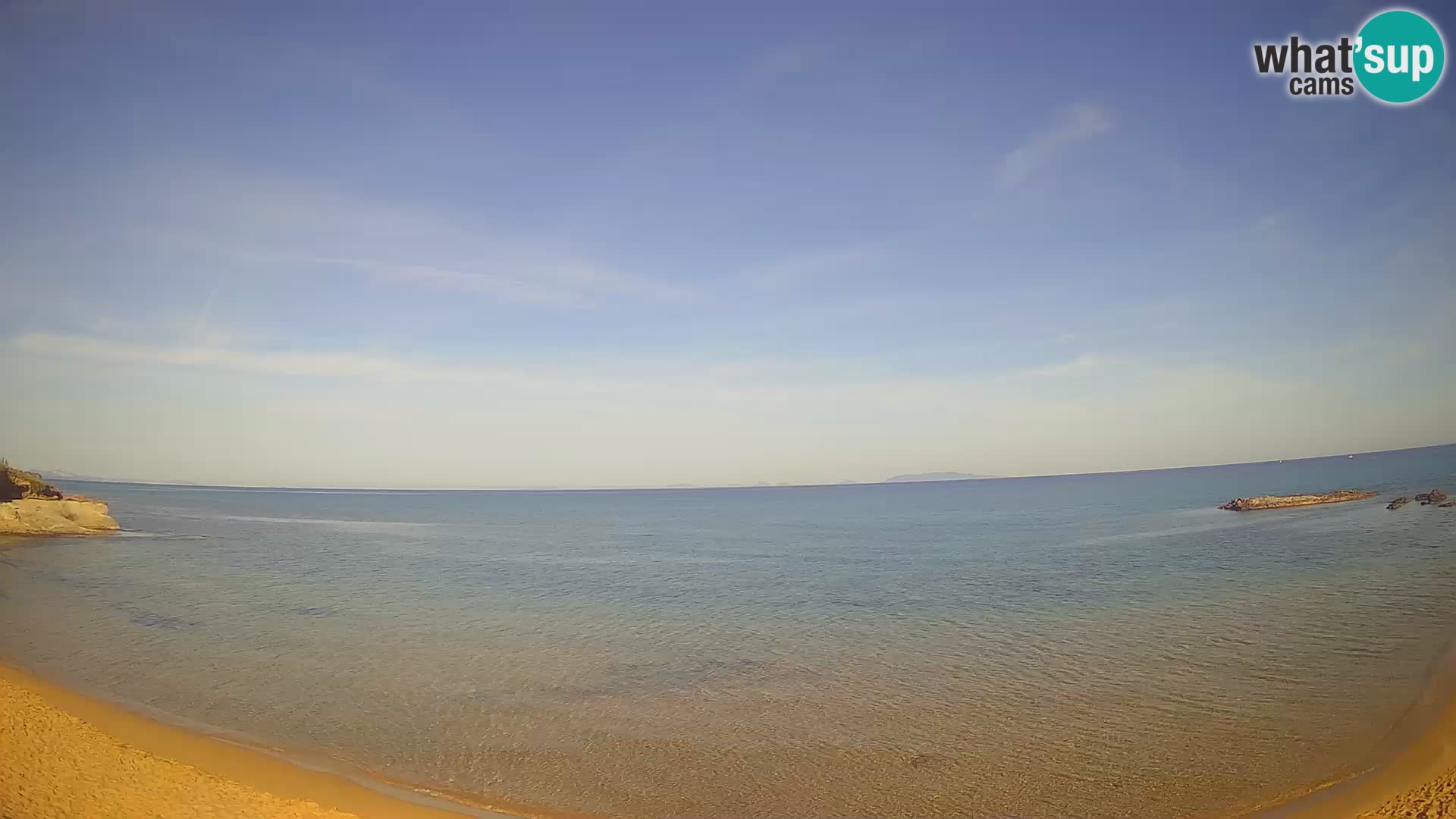 Lu Bagnu webcam en direct Plage d’Ampurias – Castelsardo – Sardaigne – Italie