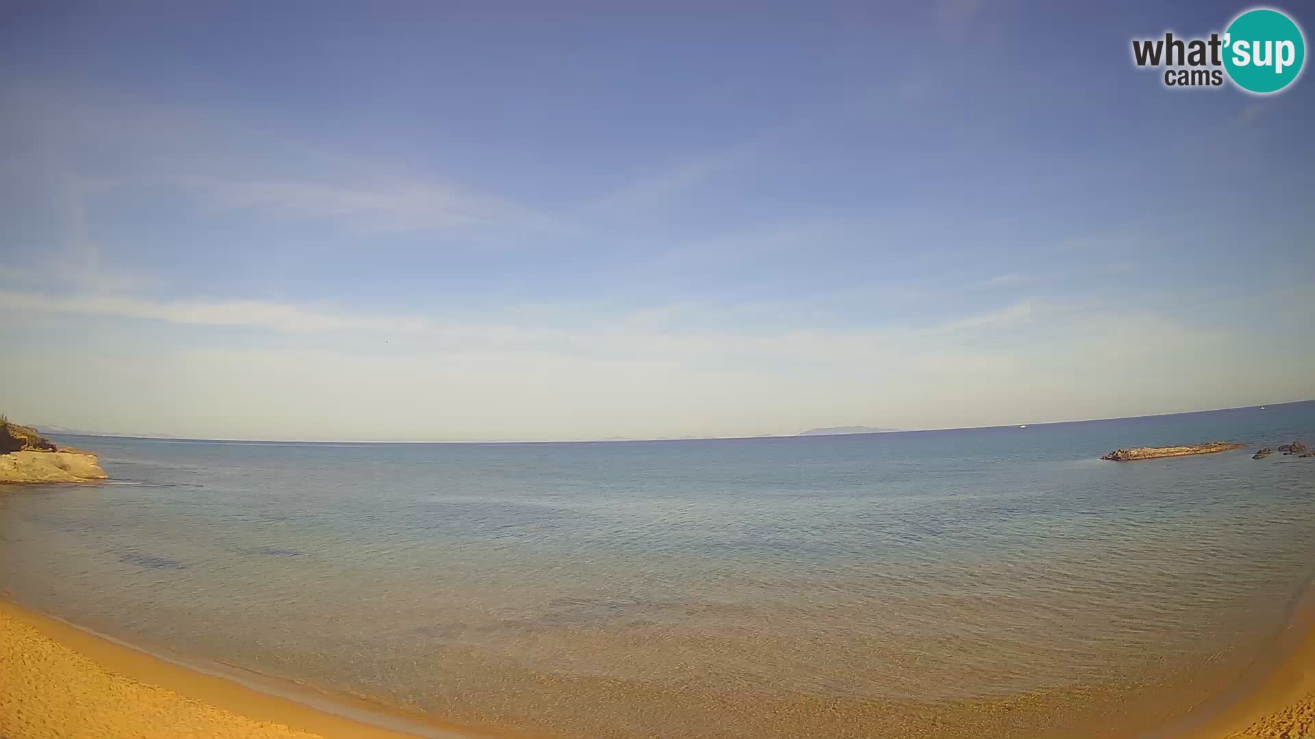 Lu Bagnu webcam en vivo Playa de Ampurias – Castelsardo – Cerdeña – Italia