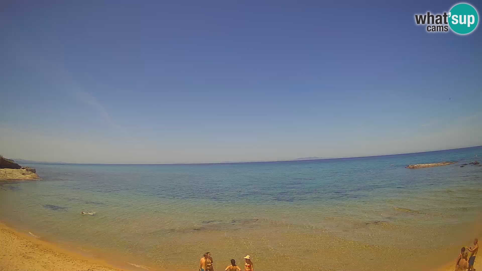 Lu Bagnu live webcam Ampurias beach – Castelsardo – Sardinia – Italy
