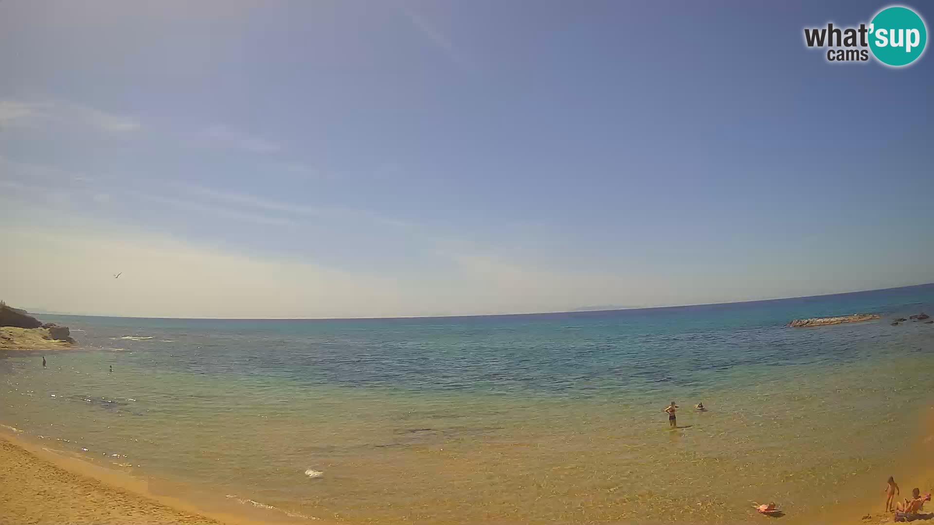 Lu Bagnu web kamera uživo Ampurias plaža – Castelsardo – Sardinija – Italija