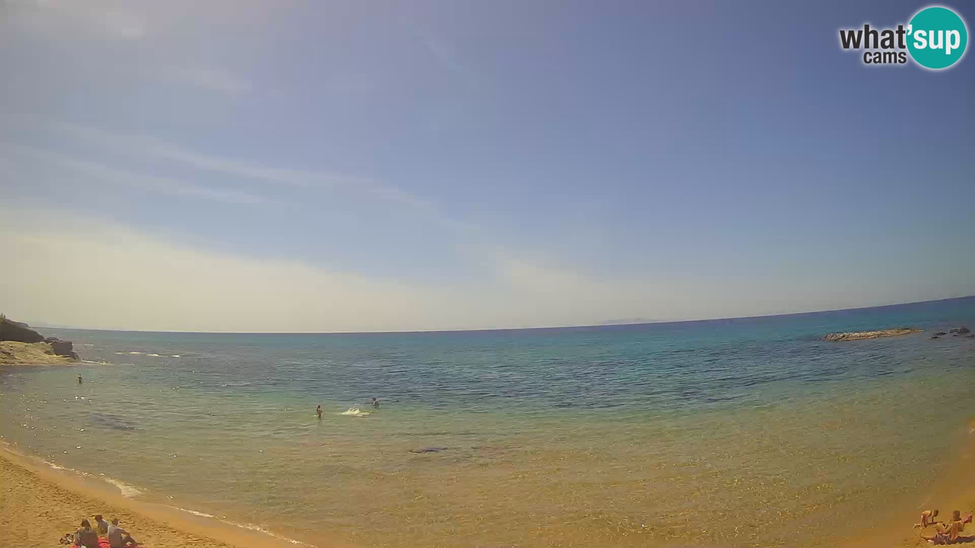 Lu Bagnu webcam en direct Plage d’Ampurias – Castelsardo – Sardaigne – Italie