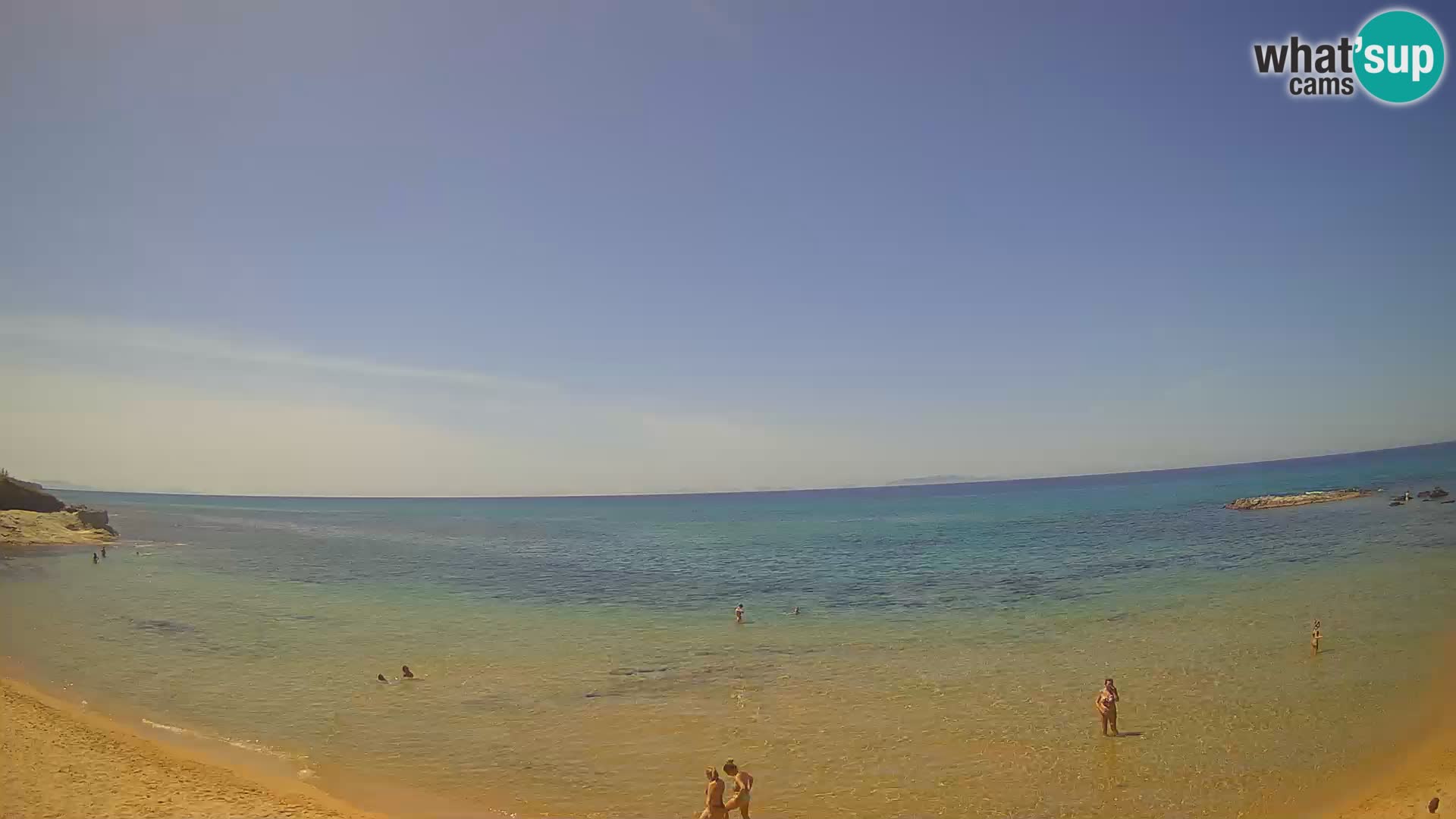 Lu Bagnu live webcam Ampurias beach – Castelsardo – Sardinia – Italy