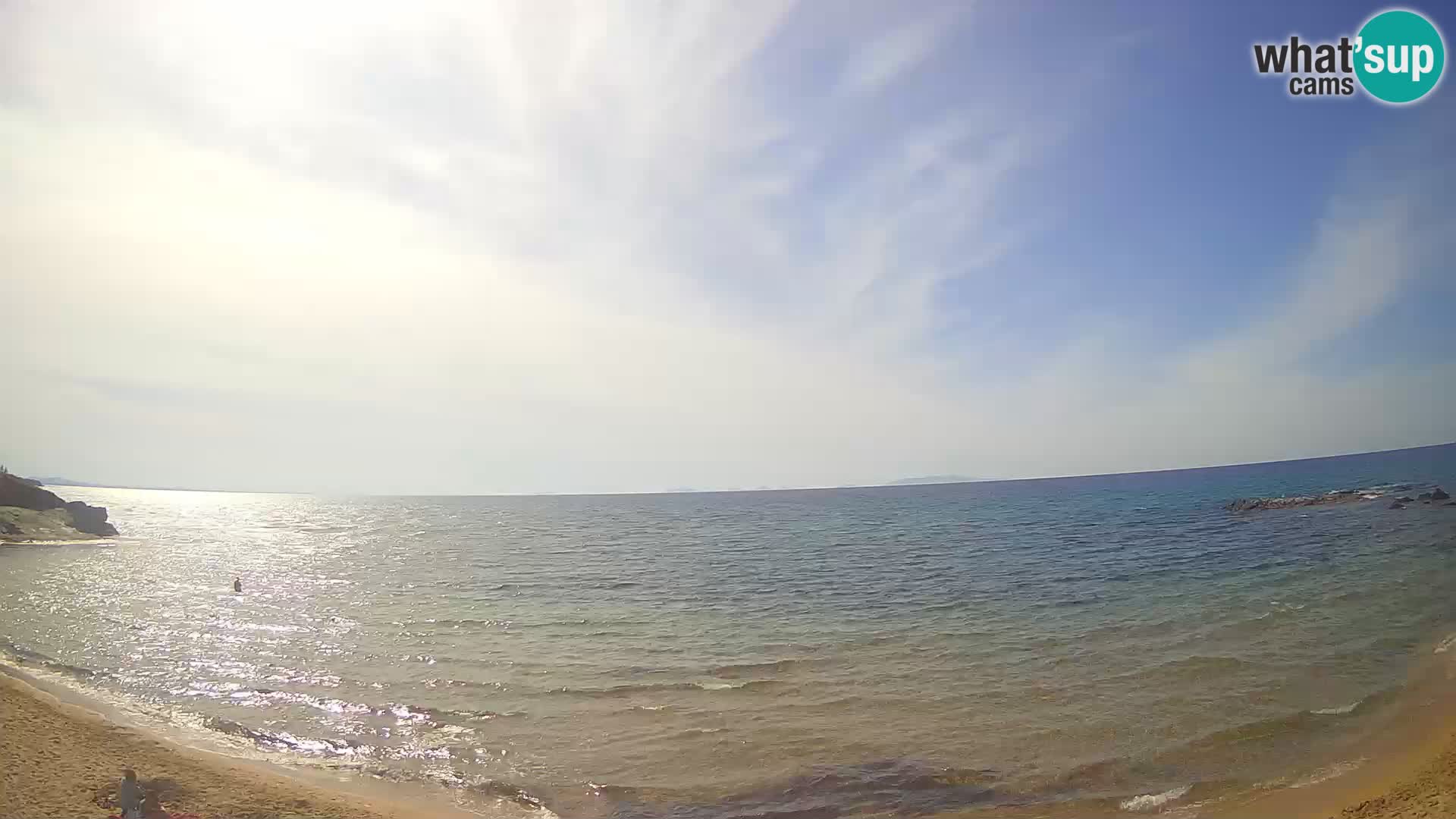 Lu Bagnu live webcam Ampurias beach – Castelsardo – Sardinia – Italy