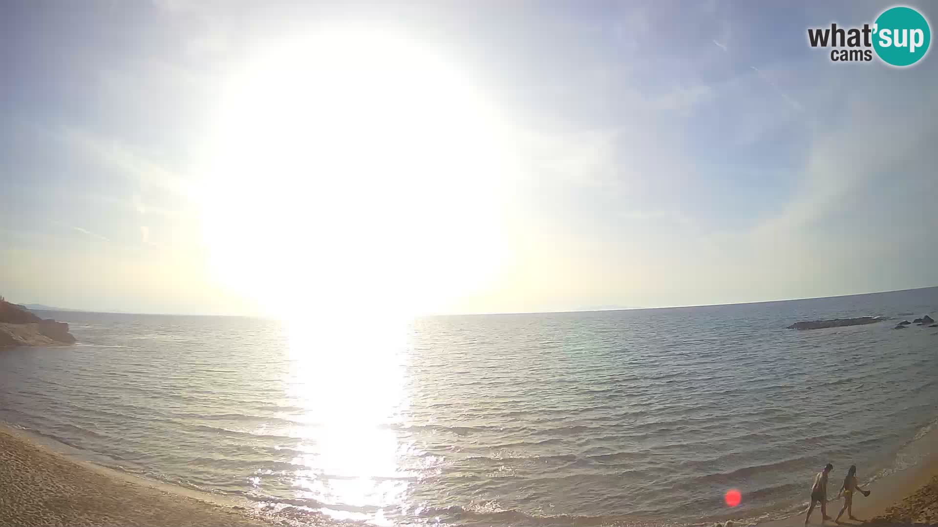Lu Bagnu spletna kamera v živo Plaža Ampurias – Castelsardo – Sardinija – Italija