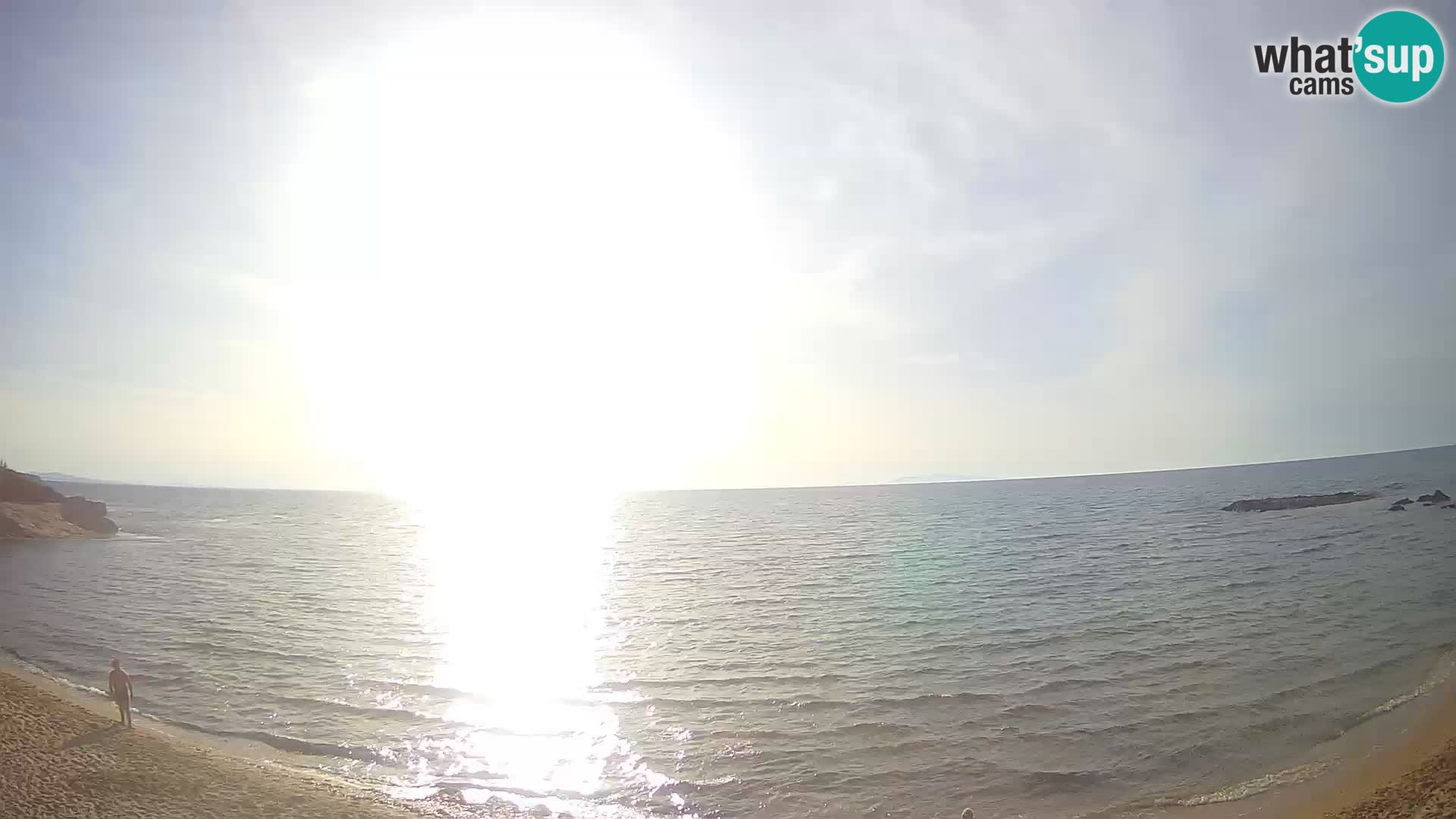 Lu Bagnu webcam en direct Plage d’Ampurias – Castelsardo – Sardaigne – Italie