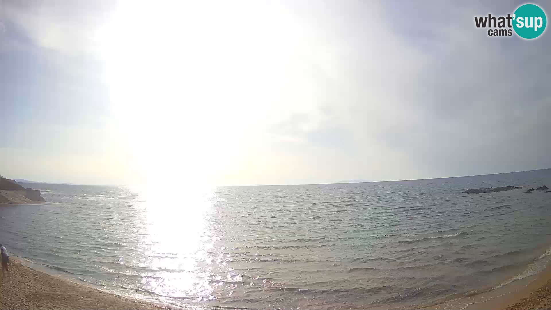 Lu Bagnu live webcam Ampurias beach – Castelsardo – Sardinia – Italy