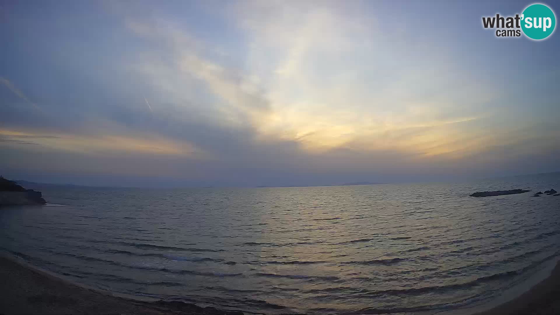 Lu Bagnu webcam en direct Plage d’Ampurias – Castelsardo – Sardaigne – Italie