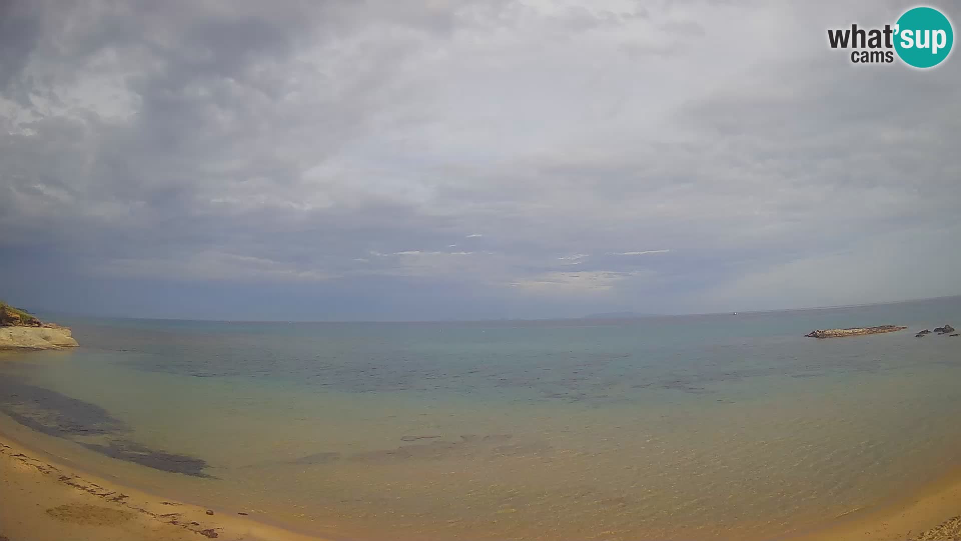 Lu Bagnu web kamera uživo Ampurias plaža – Castelsardo – Sardinija – Italija