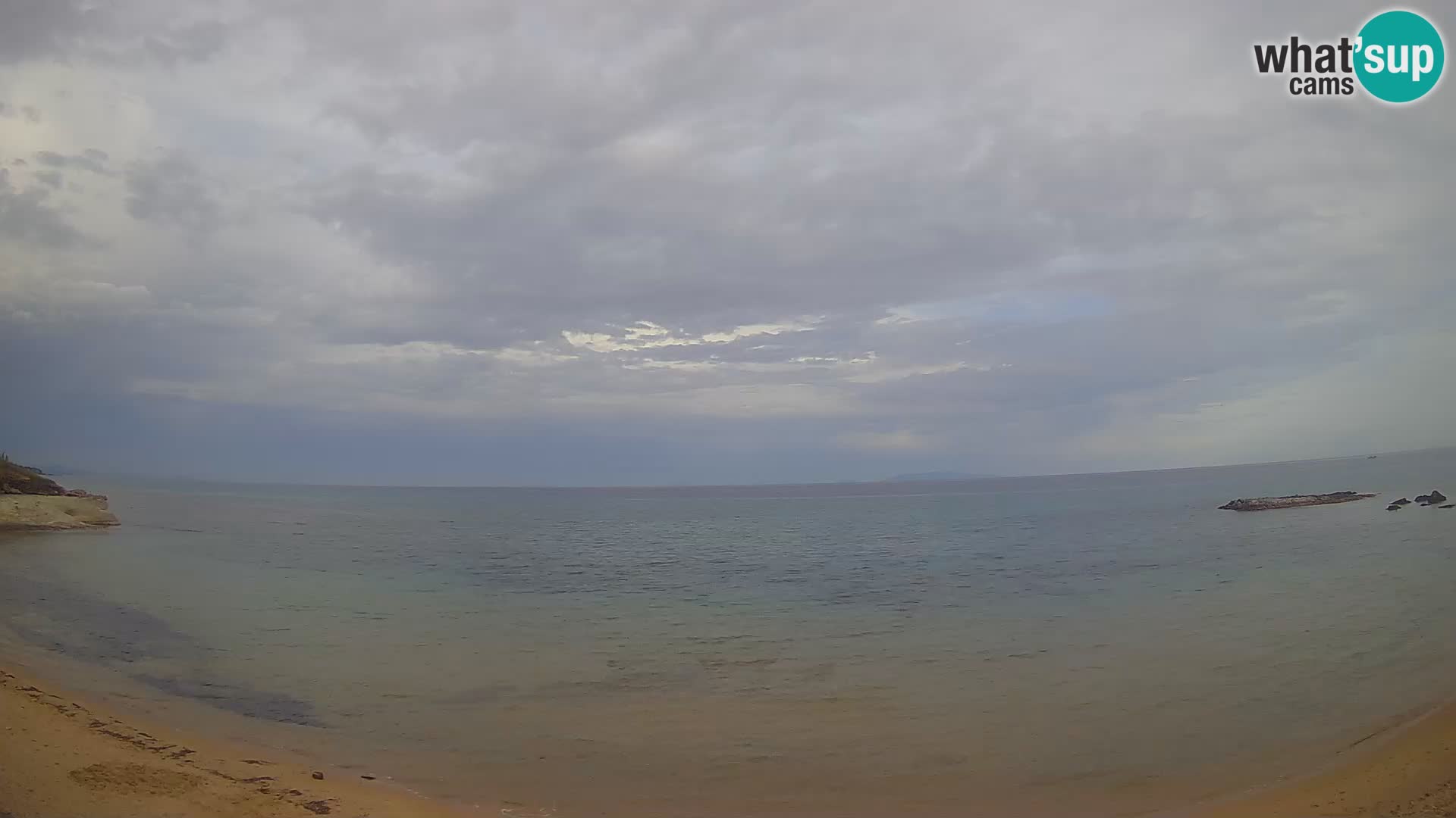 Lu Bagnu live webcam Ampurias beach – Castelsardo – Sardinia – Italy