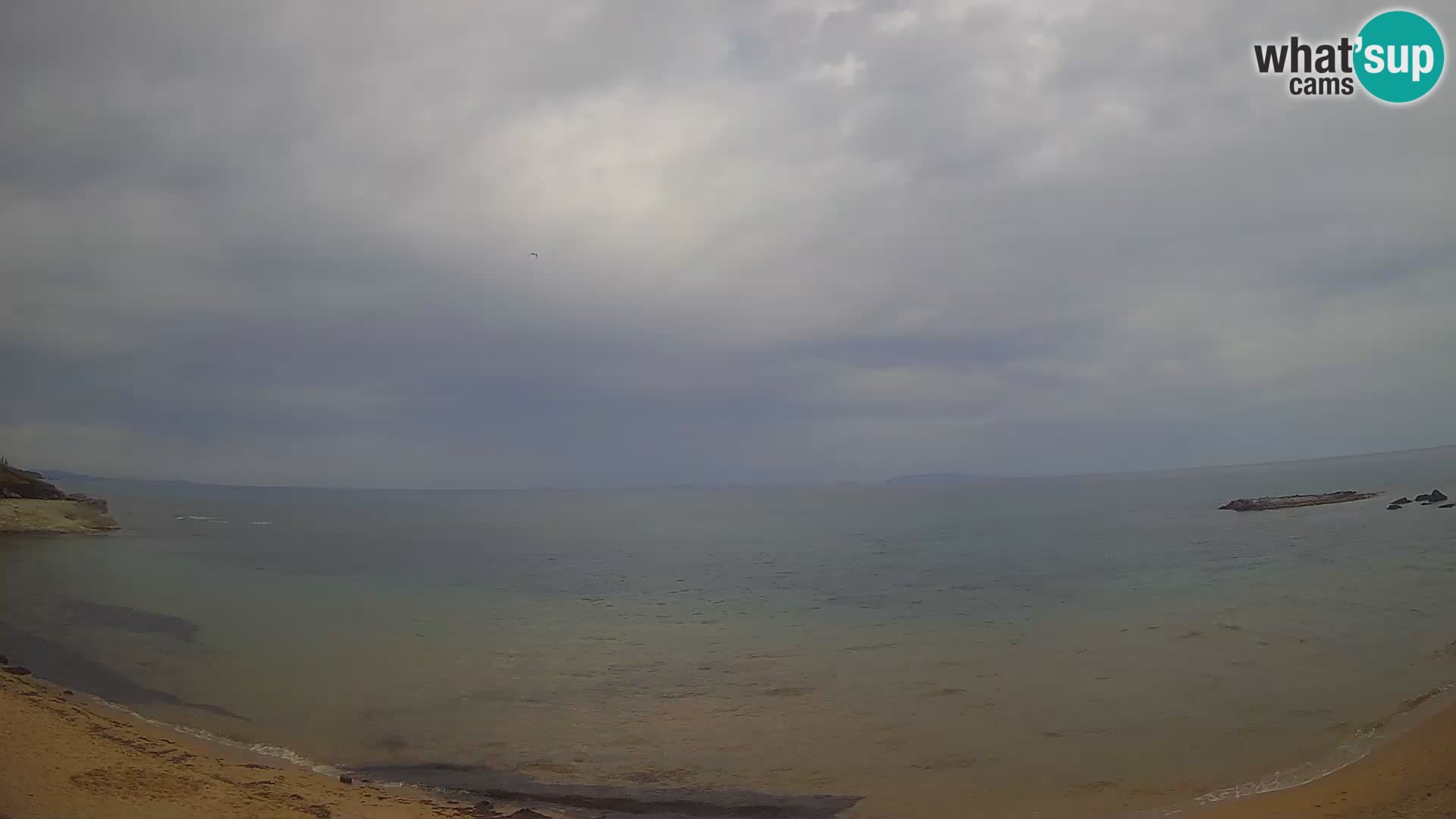 Lu Bagnu live webcam Ampurias beach – Castelsardo – Sardinia – Italy