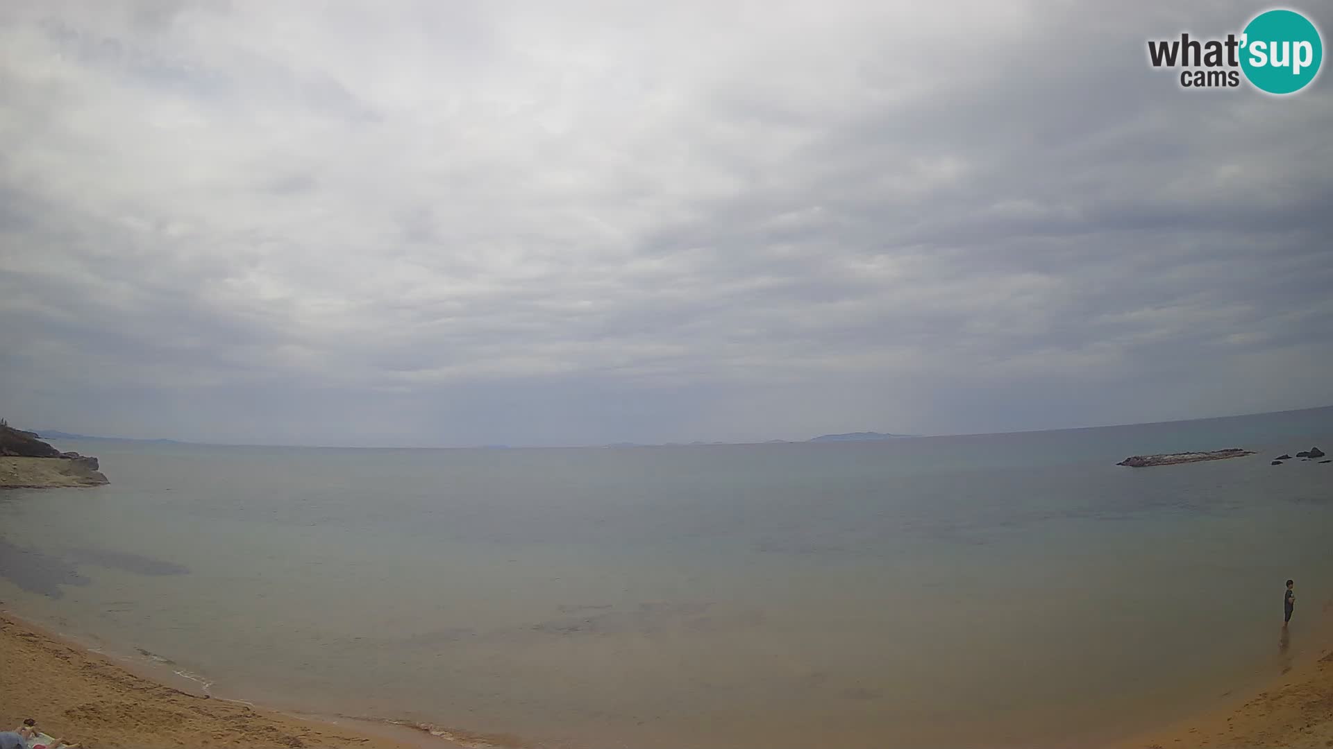 Lu Bagnu webcam en direct Plage d’Ampurias – Castelsardo – Sardaigne – Italie