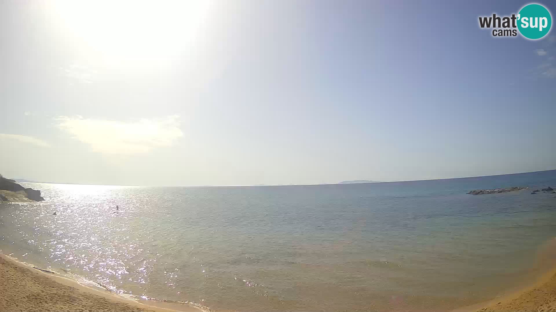 Lu Bagnu live webcam Ampurias beach – Castelsardo – Sardinia – Italy