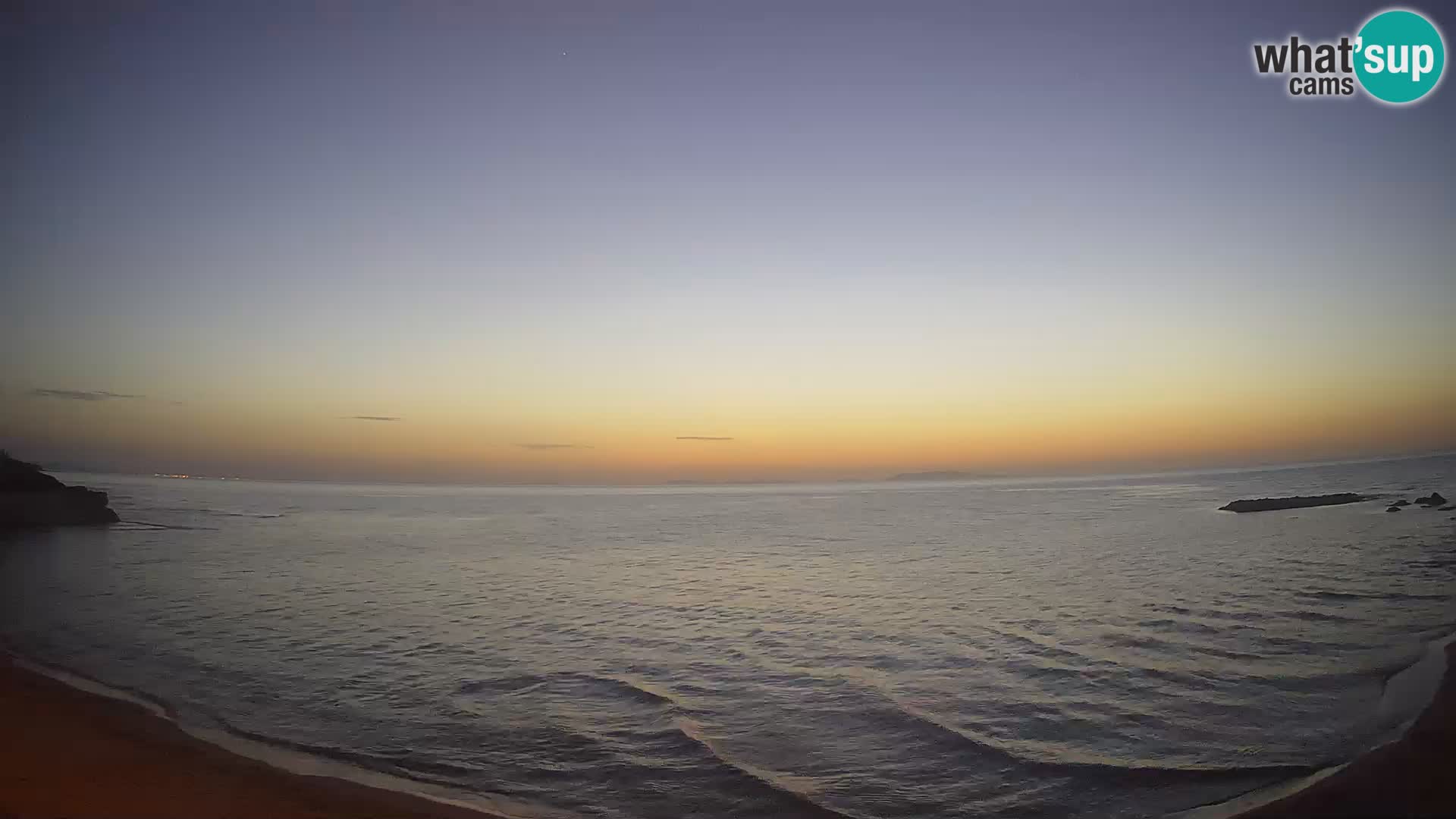 Lu Bagnu webcam en direct Plage d’Ampurias – Castelsardo – Sardaigne – Italie