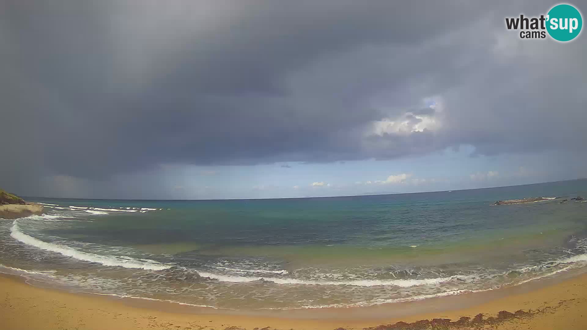 Lu Bagnu live webcam Ampurias beach – Castelsardo – Sardinia – Italy