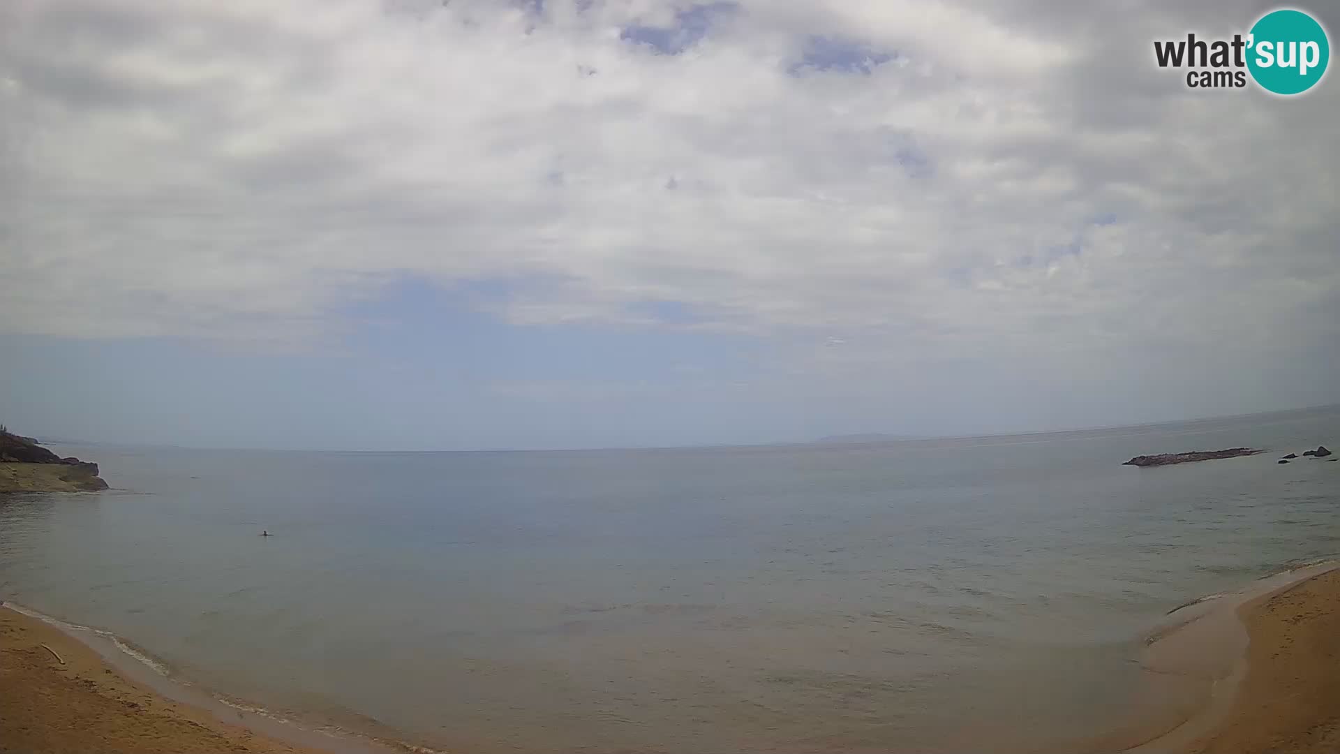 Lu Bagnu live webcam Ampurias beach – Castelsardo – Sardinia – Italy