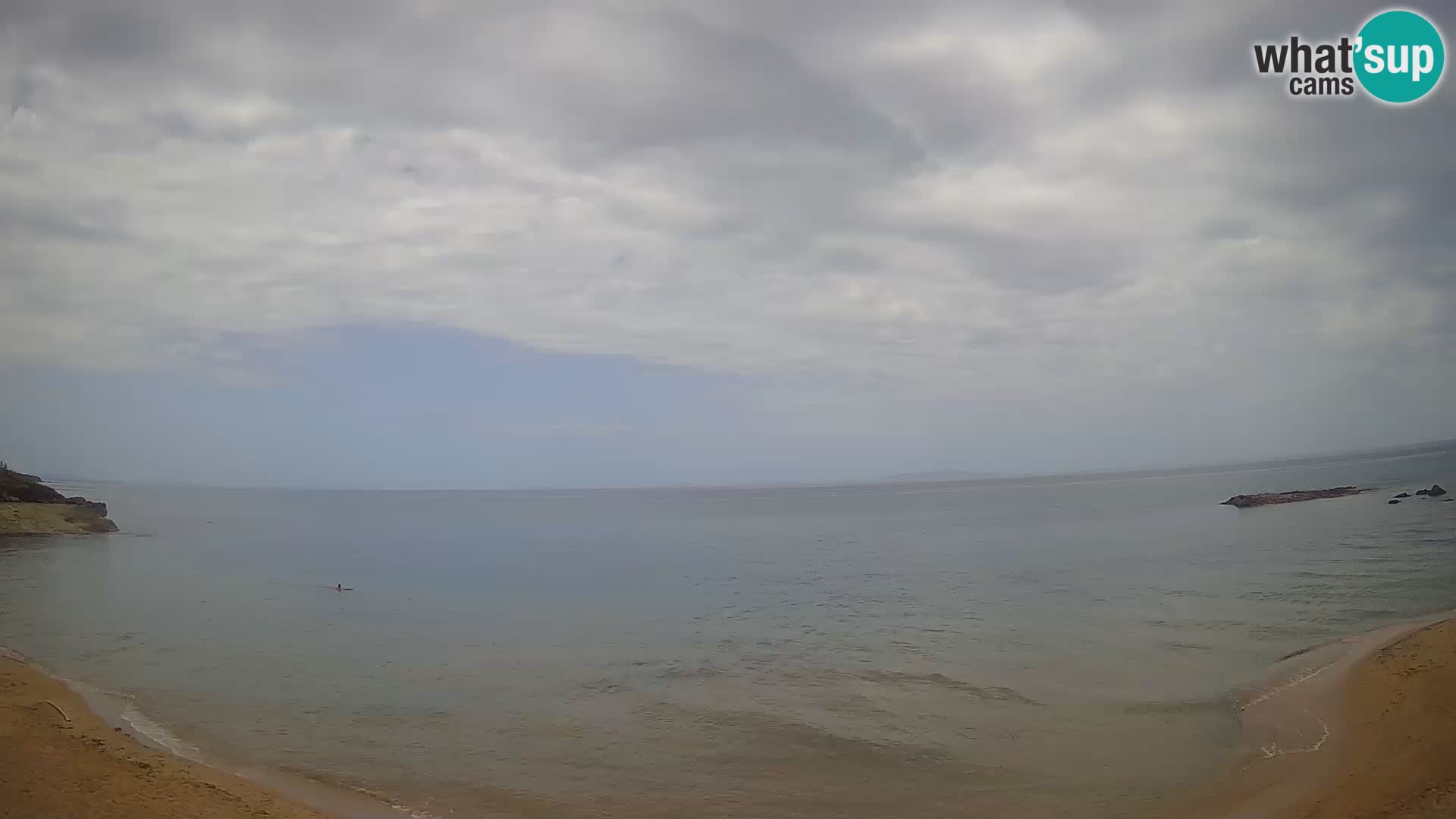 Lu Bagnu web kamera uživo Ampurias plaža – Castelsardo – Sardinija – Italija