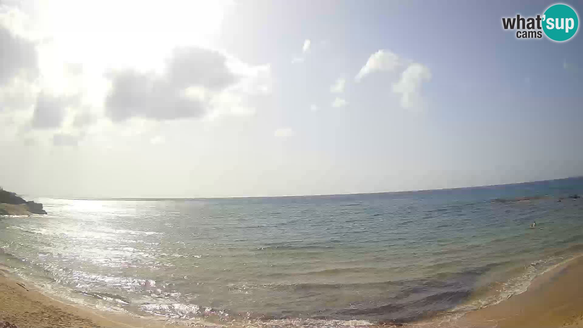 Lu Bagnu live webcam Ampurias beach – Castelsardo – Sardinia – Italy