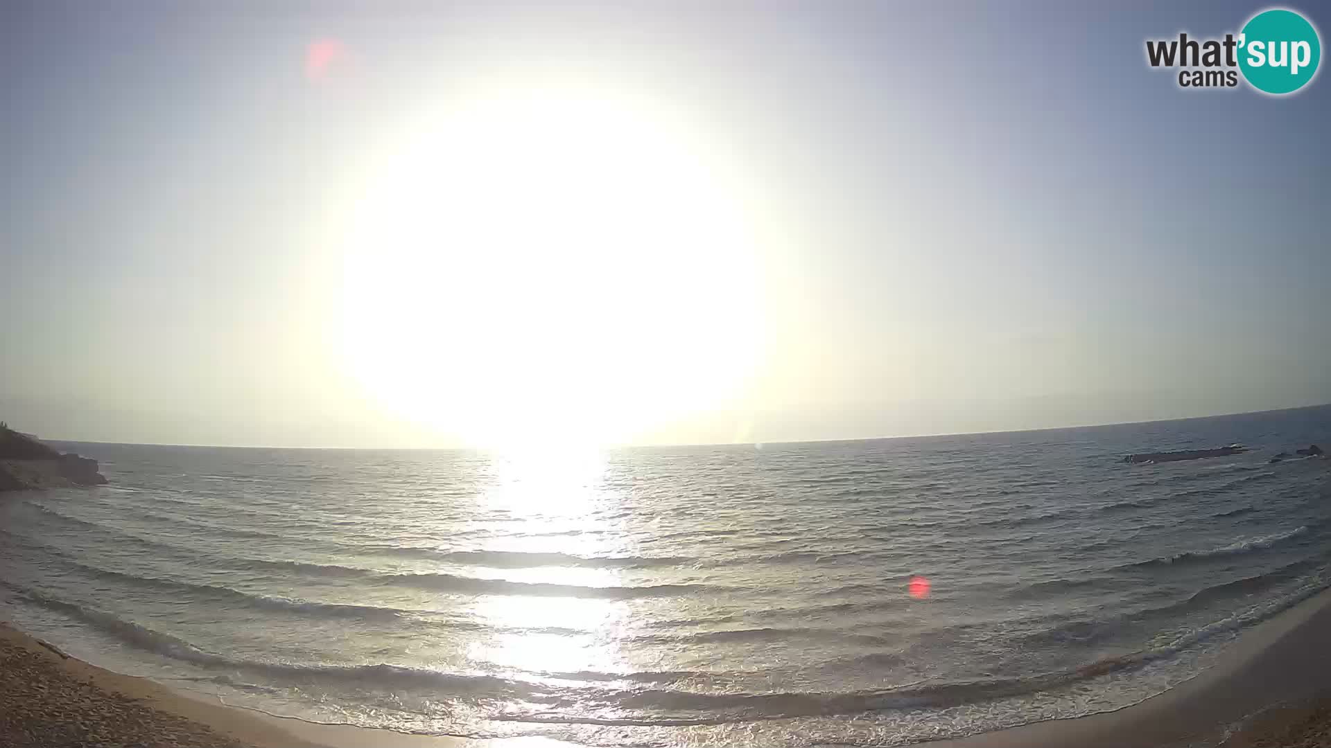 Lu Bagnu webcam en direct Plage d’Ampurias – Castelsardo – Sardaigne – Italie