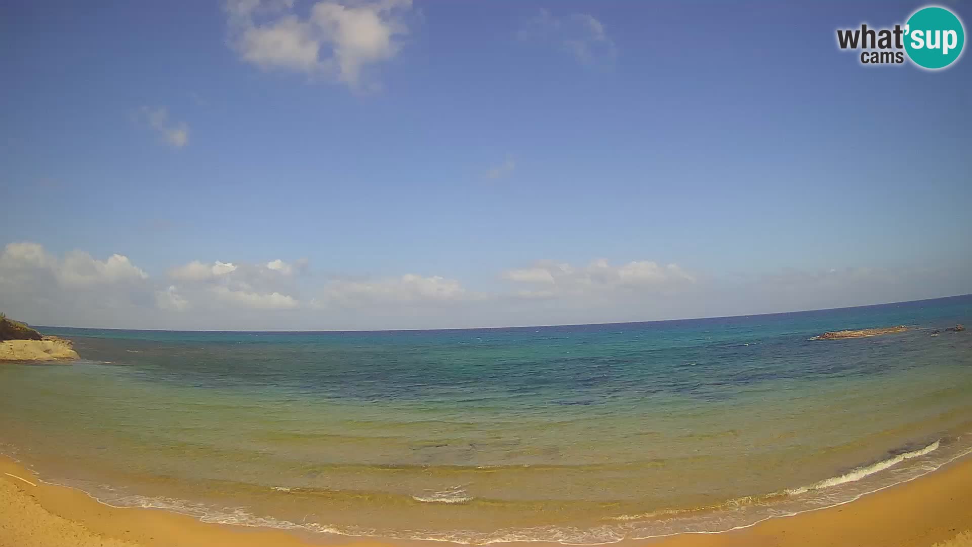 Lu Bagnu live webcam Ampurias beach – Castelsardo – Sardinia – Italy