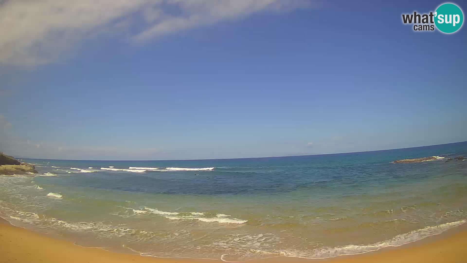 Lu Bagnu webcam en direct Plage d’Ampurias – Castelsardo – Sardaigne – Italie