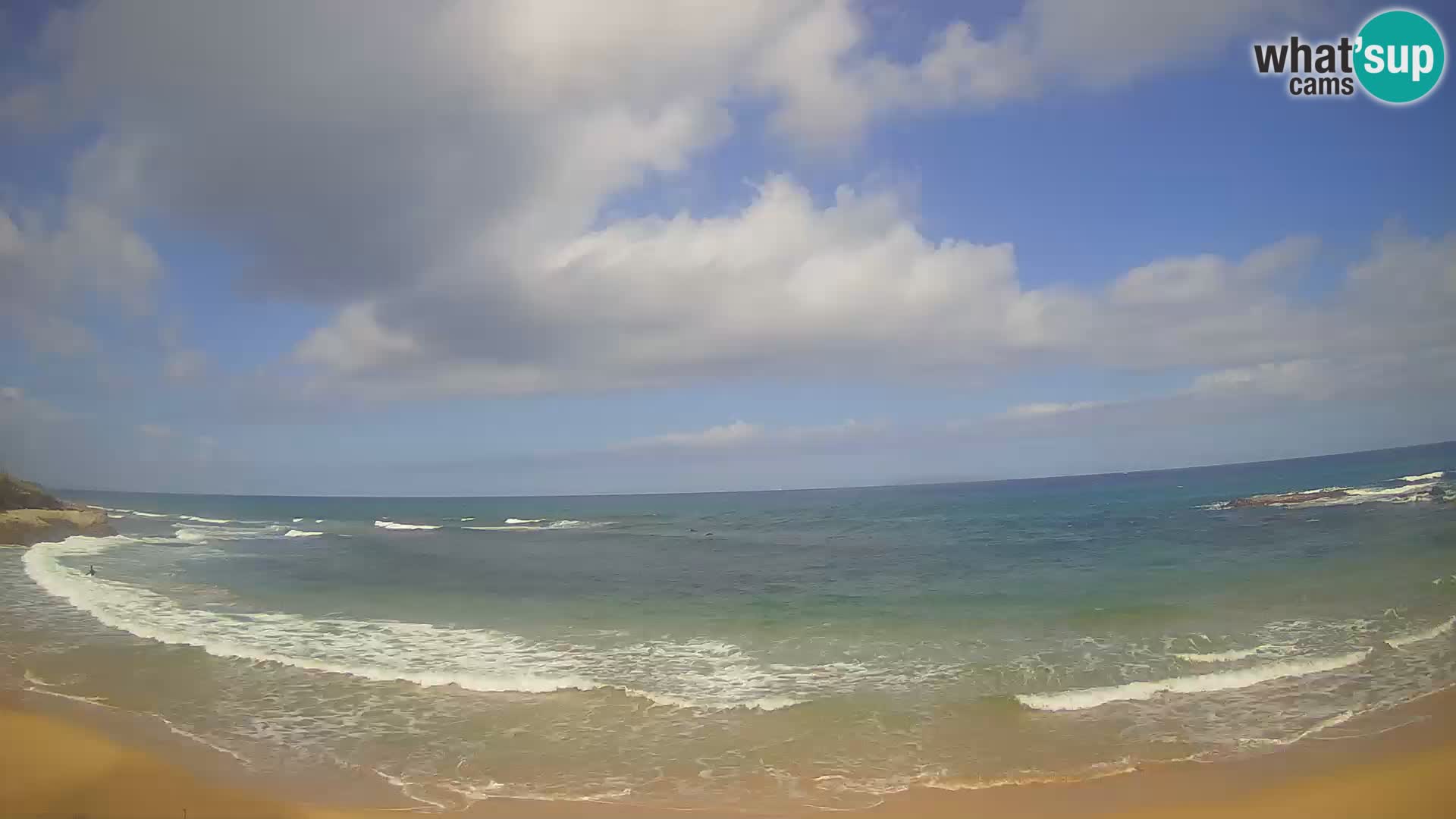 Lu Bagnu webcam en direct Plage d’Ampurias – Castelsardo – Sardaigne – Italie