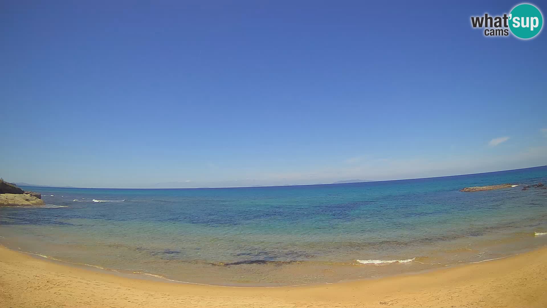 Lu Bagnu webcam en direct Plage d’Ampurias – Castelsardo – Sardaigne – Italie