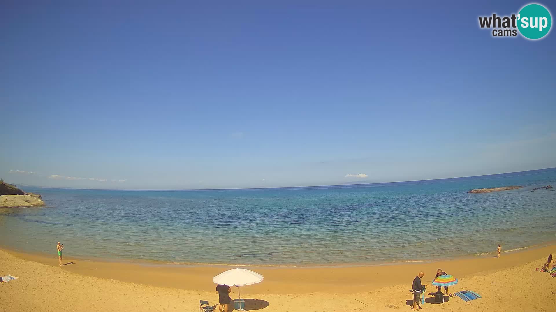 Lu Bagnu web kamera uživo Ampurias plaža – Castelsardo – Sardinija – Italija