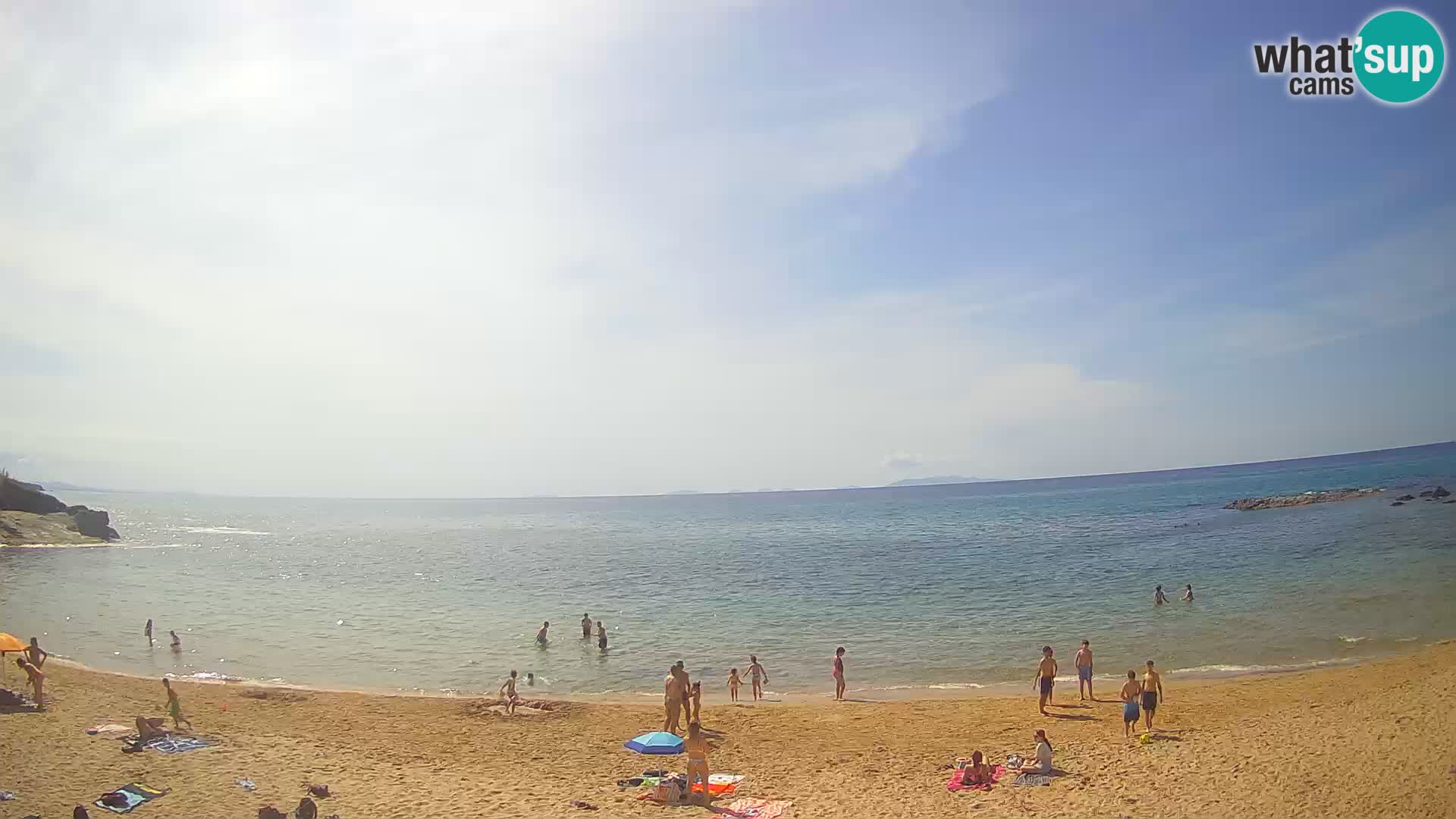 Lu Bagnu web kamera uživo Ampurias plaža – Castelsardo – Sardinija – Italija