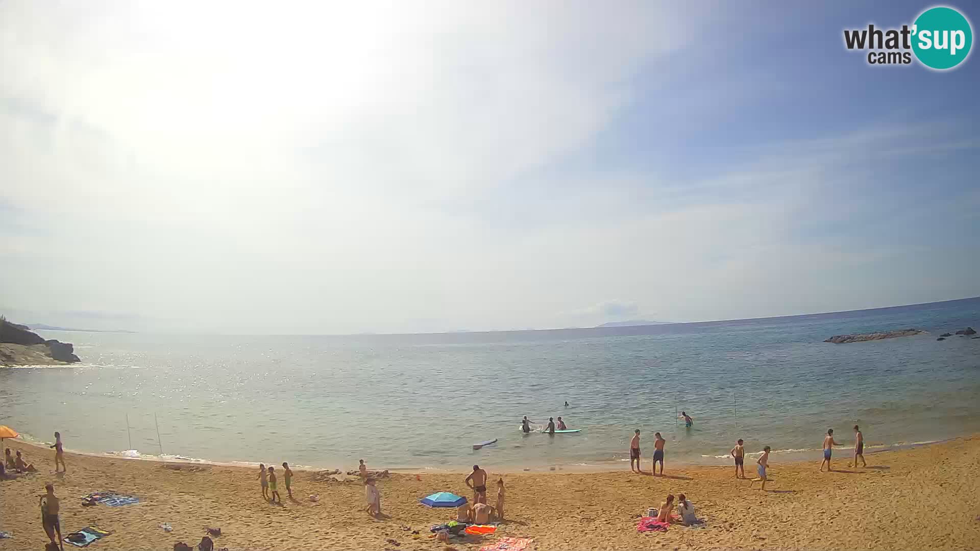 Lu Bagnu live webcam Ampurias beach – Castelsardo – Sardinia – Italy