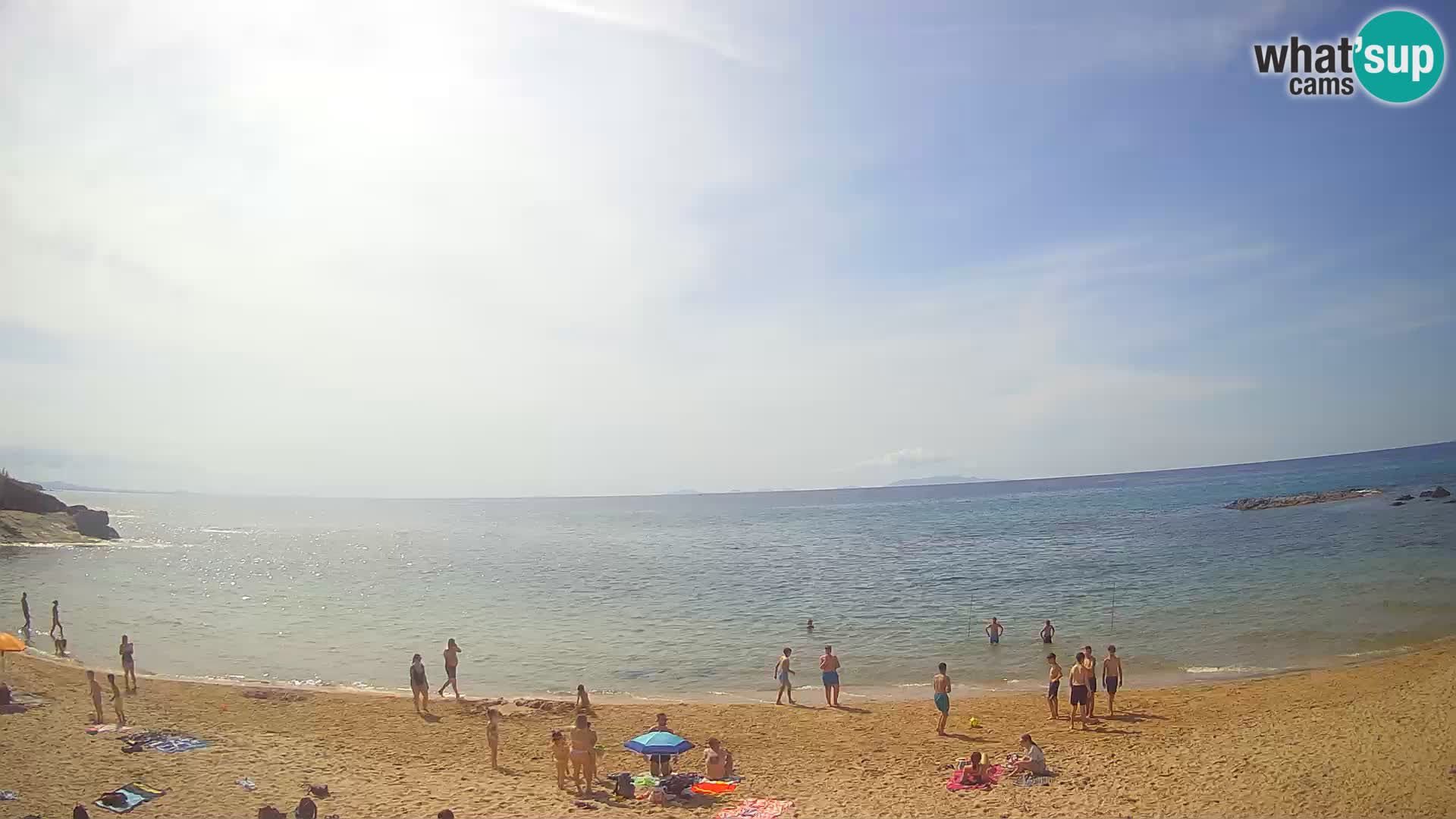 Lu Bagnu live webcam Ampurias beach – Castelsardo – Sardinia – Italy
