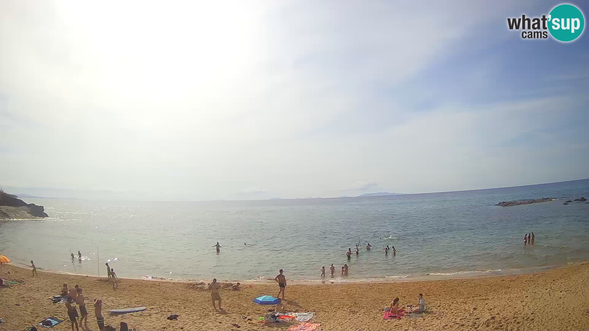Lu Bagnu live webcam Ampurias beach – Castelsardo – Sardinia – Italy