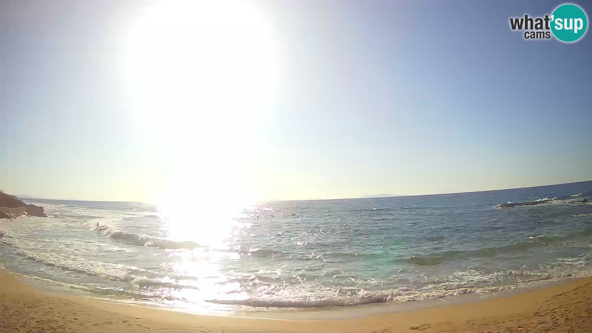 Lu Bagnu webcam en direct Plage d’Ampurias – Castelsardo – Sardaigne – Italie