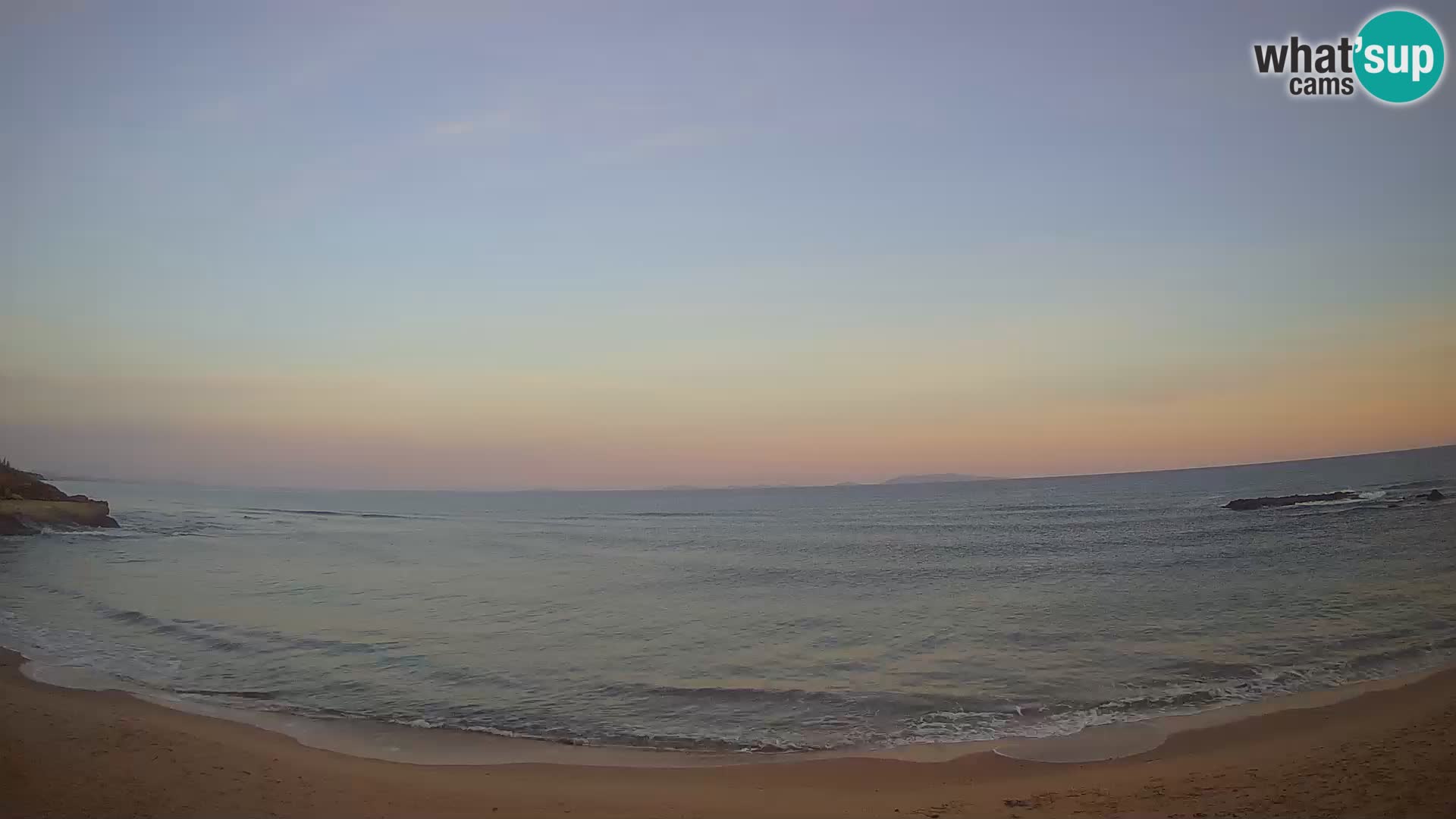 Lu Bagnu webcam en direct Plage d’Ampurias – Castelsardo – Sardaigne – Italie