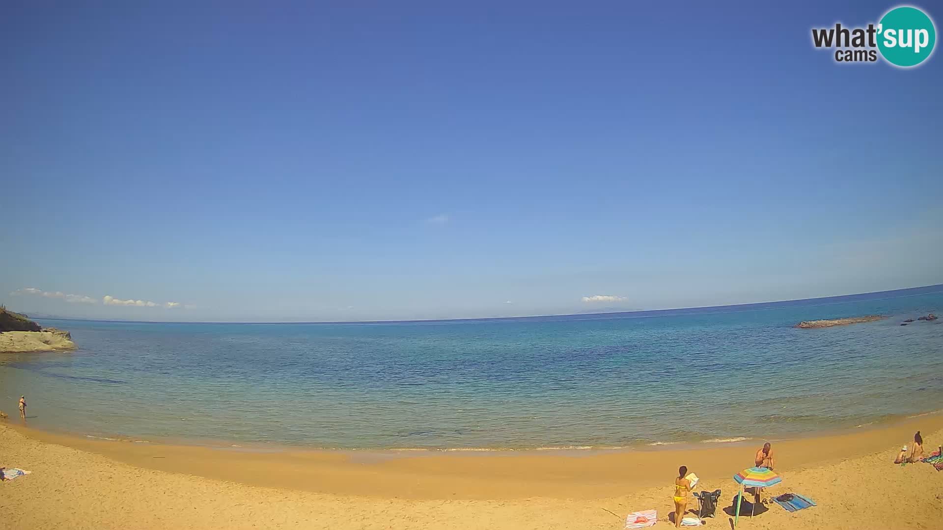 Lu Bagnu webcam en vivo Playa de Ampurias – Castelsardo – Cerdeña – Italia