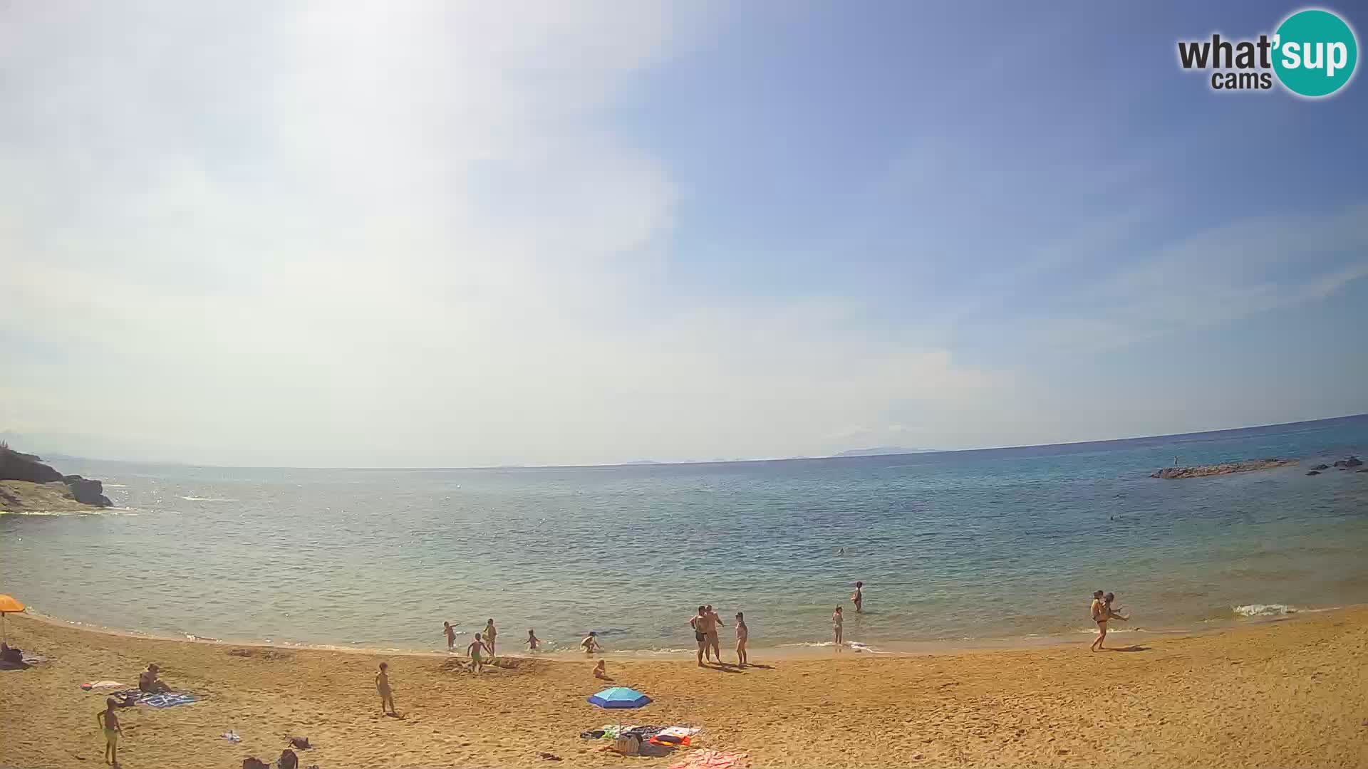 Lu Bagnu live webcam Ampurias beach – Castelsardo – Sardinia – Italy