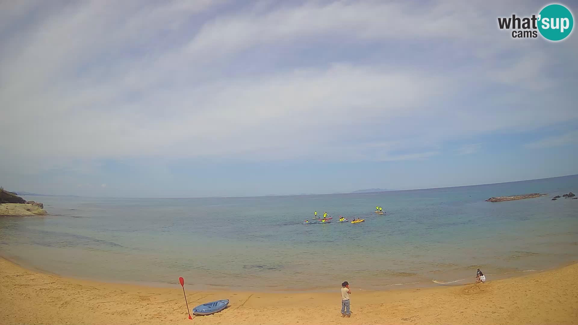 Lu Bagnu live webcam Ampurias beach – Castelsardo – Sardinia – Italy
