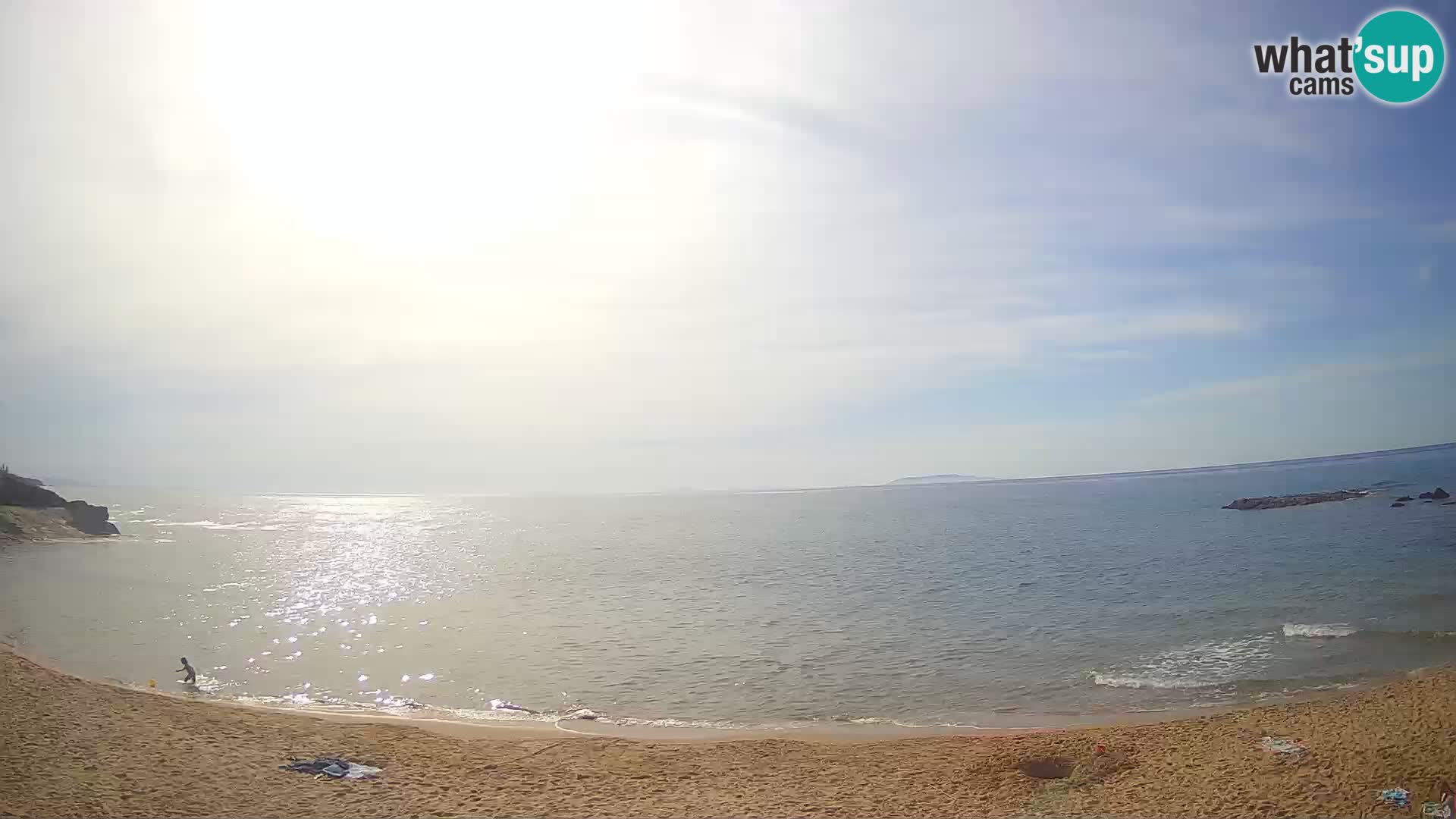 Lu Bagnu web kamera uživo Ampurias plaža – Castelsardo – Sardinija – Italija