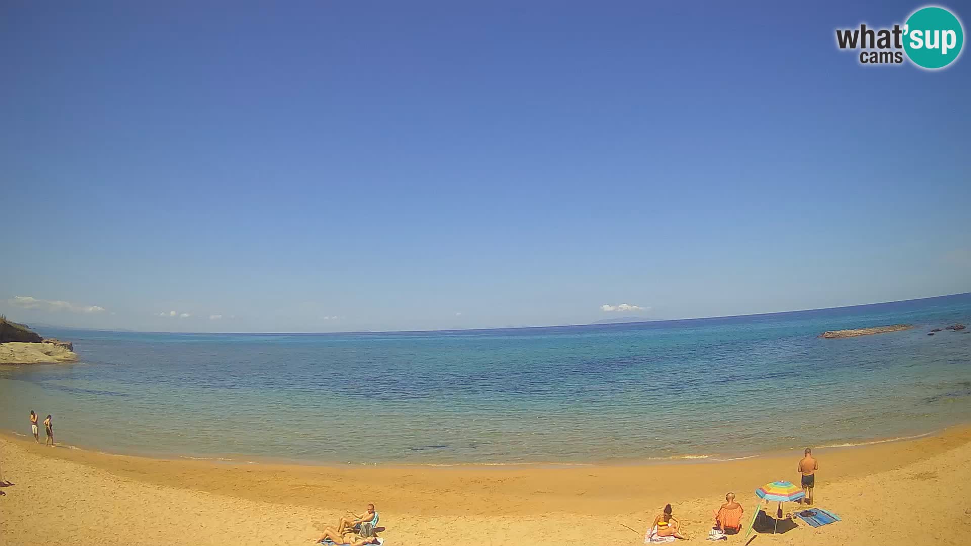Lu Bagnu web kamera uživo Ampurias plaža – Castelsardo – Sardinija – Italija