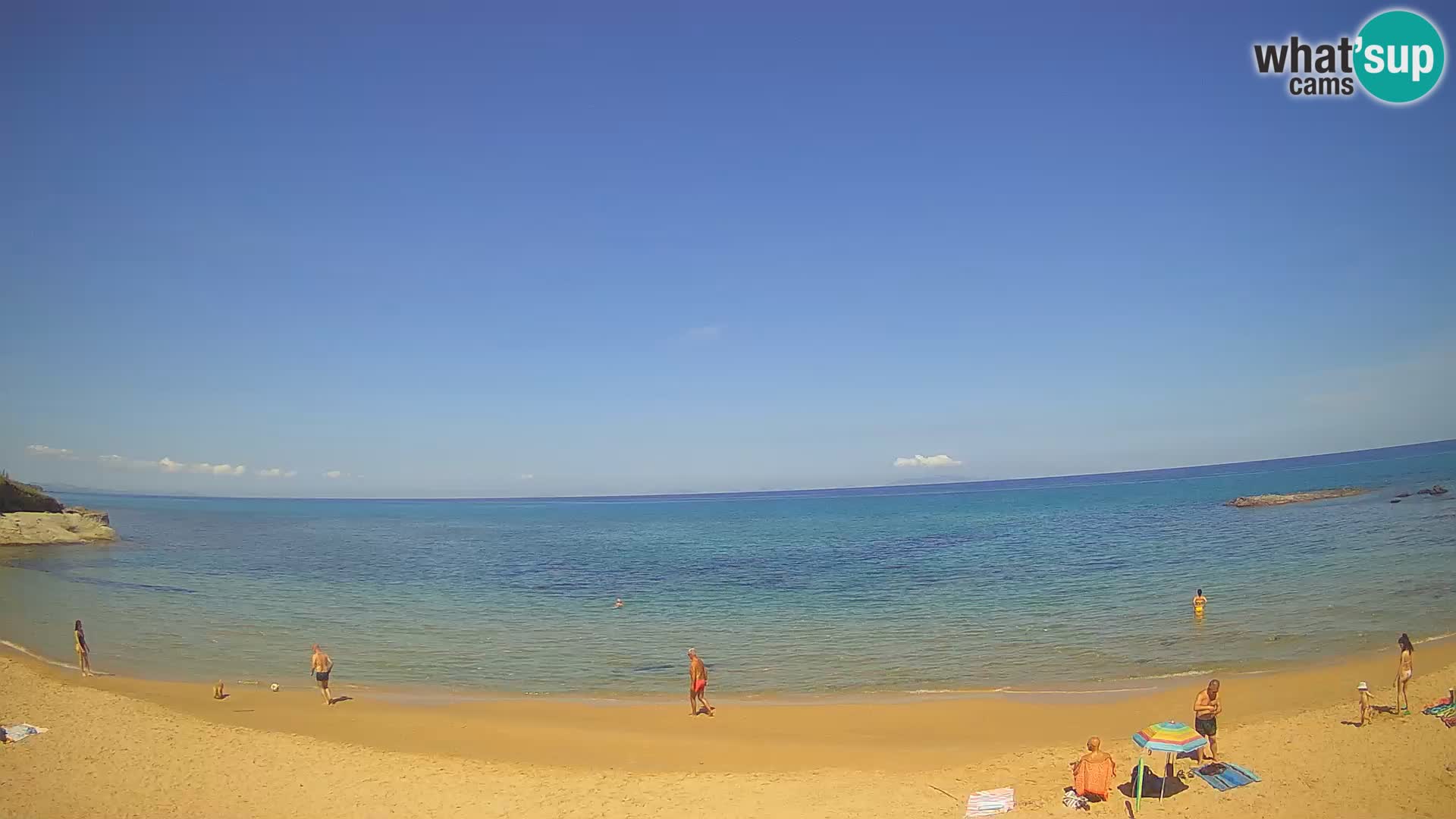 Lu Bagnu web kamera uživo Ampurias plaža – Castelsardo – Sardinija – Italija