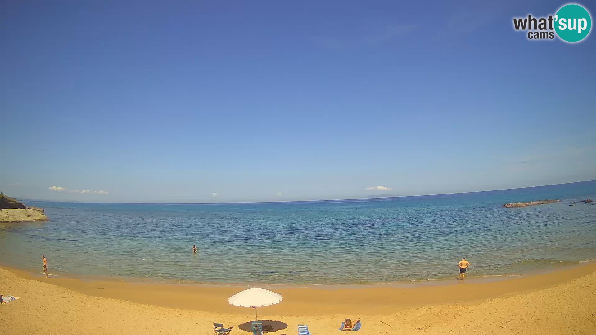 Lu Bagnu webcam en direct Plage d’Ampurias – Castelsardo – Sardaigne – Italie
