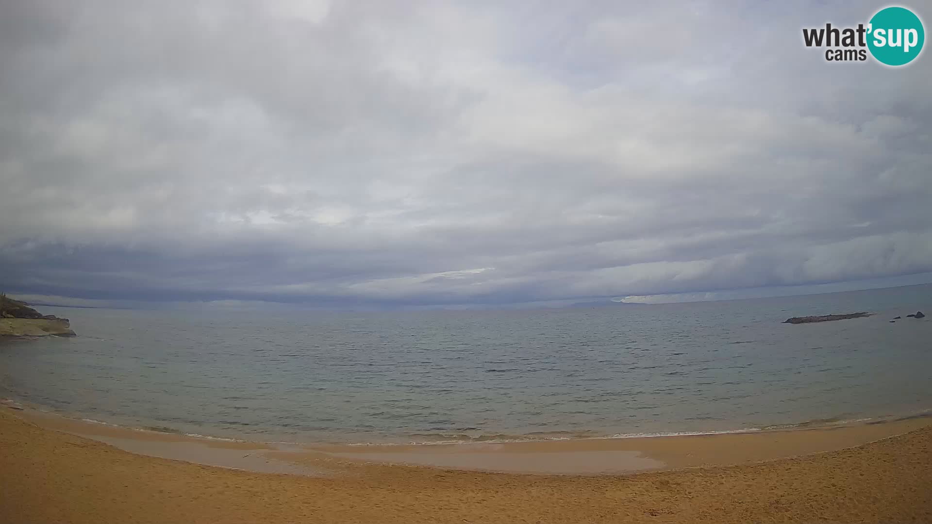 Lu Bagnu webcam en direct Plage d’Ampurias – Castelsardo – Sardaigne – Italie