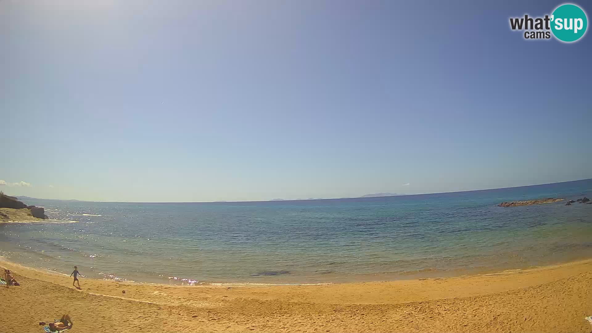Lu Bagnu web kamera uživo Ampurias plaža – Castelsardo – Sardinija – Italija
