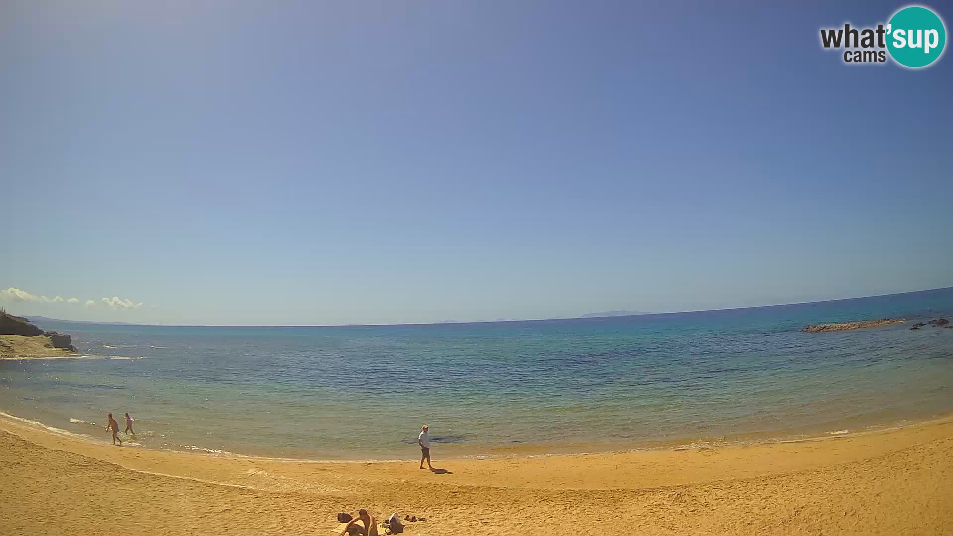 Lu Bagnu web kamera uživo Ampurias plaža – Castelsardo – Sardinija – Italija