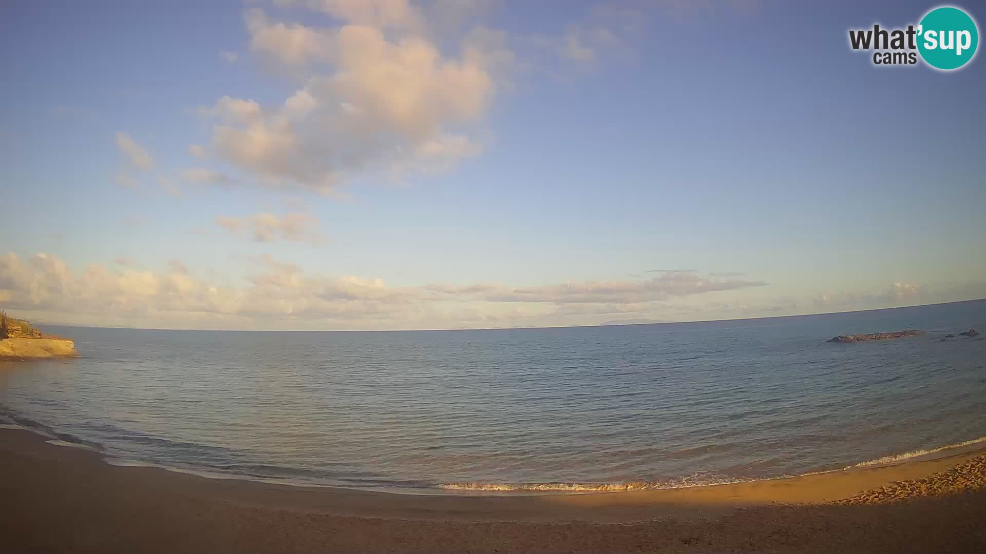 Lu Bagnu live webcam Ampurias beach – Castelsardo – Sardinia – Italy
