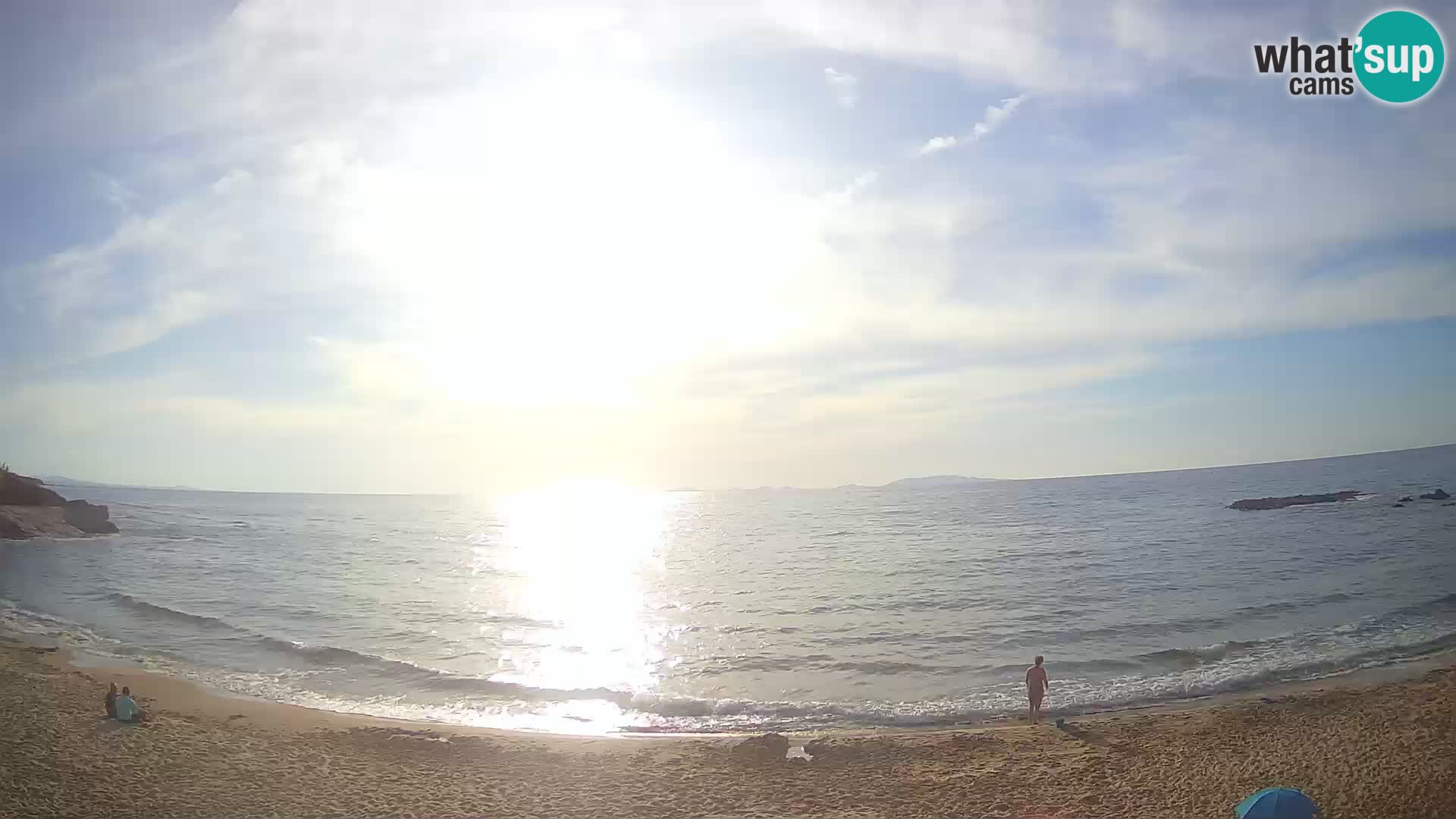 Lu Bagnu web kamera uživo Ampurias plaža – Castelsardo – Sardinija – Italija