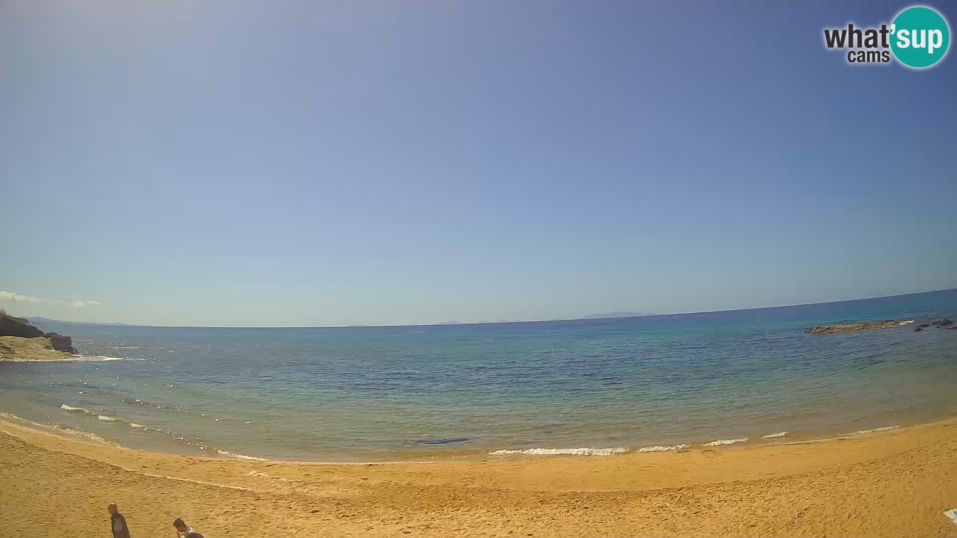 Lu Bagnu live webcam Ampurias beach – Castelsardo – Sardinia – Italy
