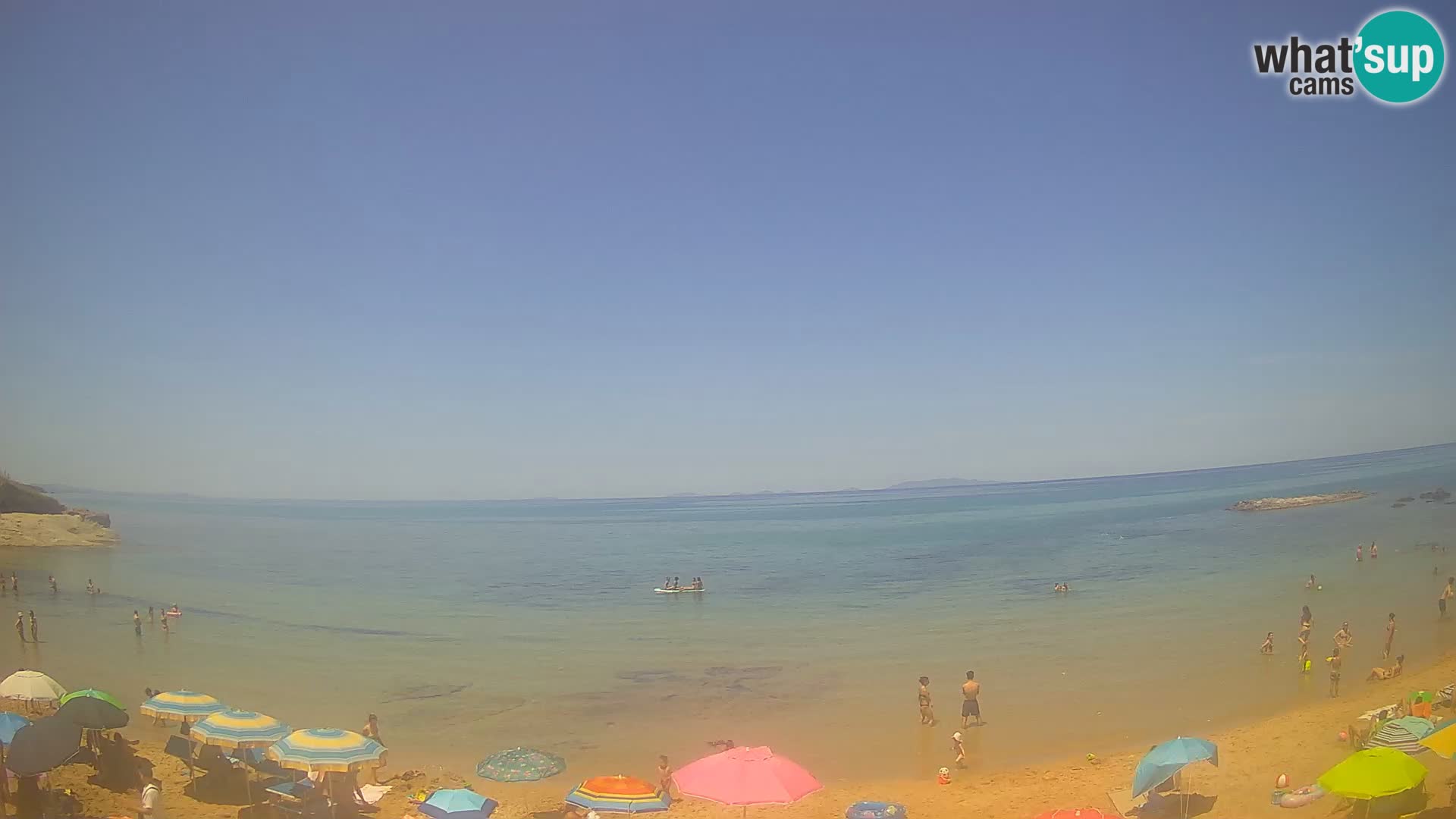 Lu Bagnu live webcam Ampurias beach – Castelsardo – Sardinia – Italy