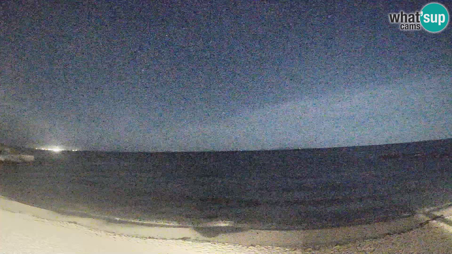 Lu Bagnu spletna kamera v živo Plaža Ampurias – Castelsardo – Sardinija – Italija